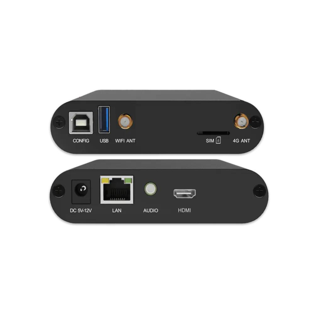 ColorLight A2K cloud media player with 4K decoding, 1080P HDMI, dual-band WiFi, 4G slot for digital signage