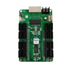 Colorlight E320 LED receiving card with HUB320 interfaces and dual Ethernet ports for LED display systems