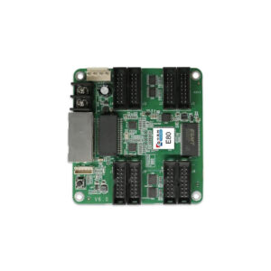 Colorlight E80 LED receiving card with 128×1024 pixels Gigabit Ethernet 8 Hub75 interfaces for indoor video walls