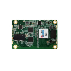Colorlight K5+ LED display receiving card with high-density connectors and compact design