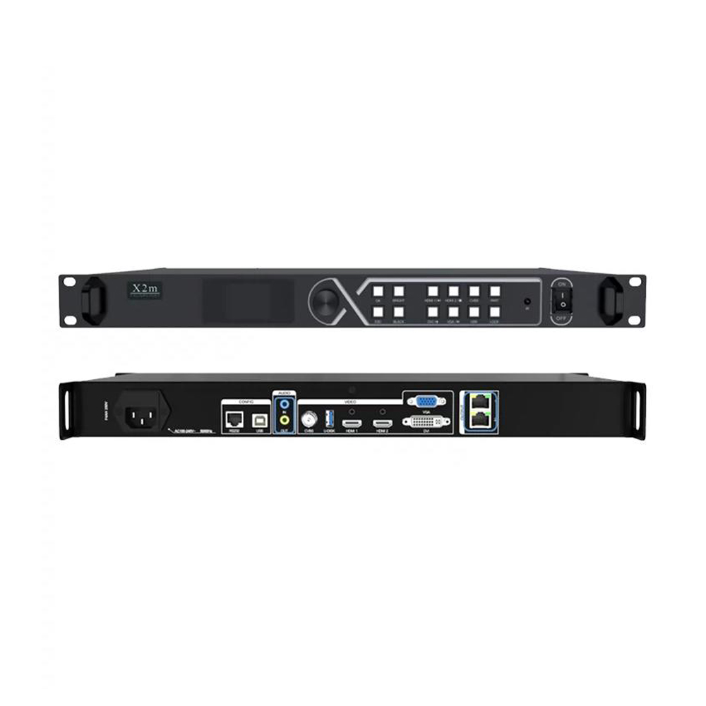 Colorlight X2M professional LED display video controller with 2 gigabit ethernet ports and full HD input interface