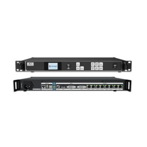 Colorlight X7 LED video controller with 5.2M pixels, 8 Gigabit Ethernet, SDI/HDMI/DVI for large LED screens