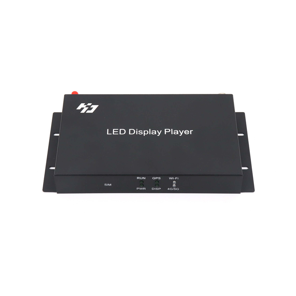 HD-A3 asynchronous LED multimedia player front view high resolution