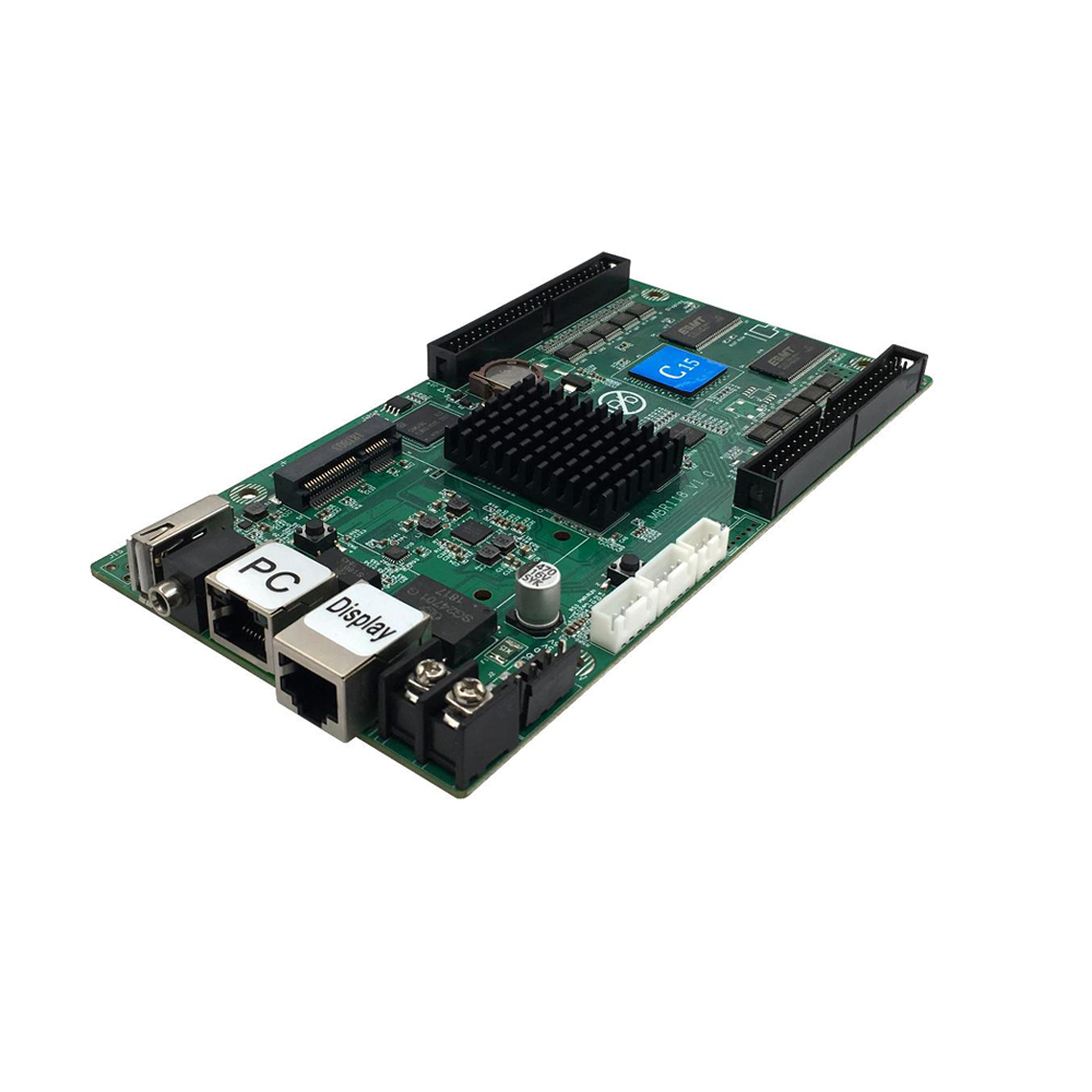 HD-C15 asynchronous full-color LED controller front view high resolution