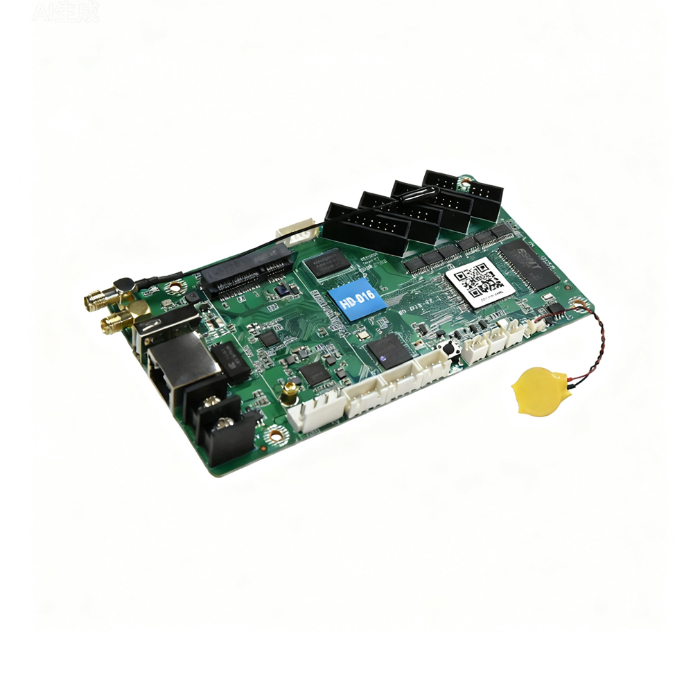 HD-D16 asynchronous full-color LED controller front view