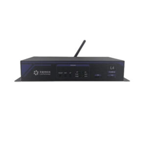 Linsn L4 rear panel with dual Ethernet, HDMI, USB, WiFi antennas