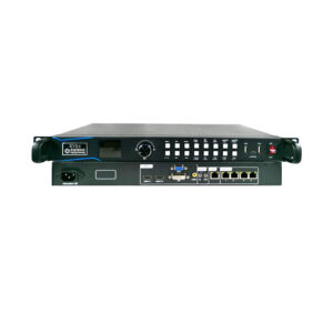 Linsn X104 3-in-1 LED video processor with HDMI, DVI, VGA, CVBS inputs and 4 gigabit RJ45 outputs for small LED displays