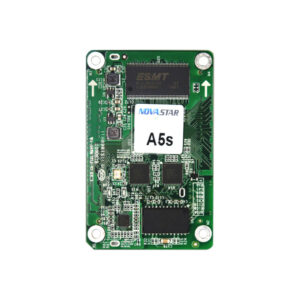 Novastar A5s LED receiving card with 320×256 pixels and pixel-level calibration for LED displays