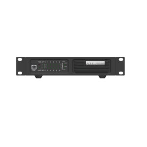 NovaStar CVT10-M multimode fiber optic converter with 10G fiber ports and 10 Gigabit Ethernet ports for LED display transmission