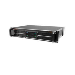 Novastar CVT4K-S 10G single-mode fiber converter with 16 Ethernet ports, 4 LC optical ports and 10km transmission for LED displays
