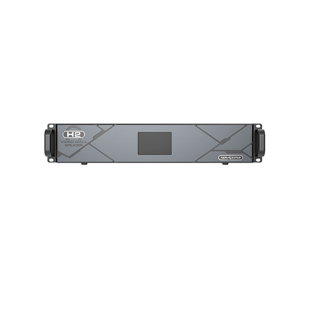 NovaStar H2 LED video wall splicer processor front and rear view
