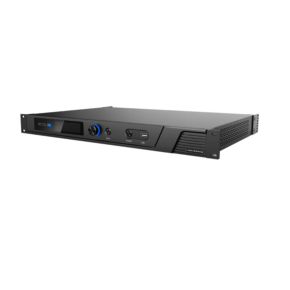 Novastar MCTRL R5 LED display controller with 4K×1K resolution, rotation function, 8 Gigabit Ethernet and 2 optical outputs