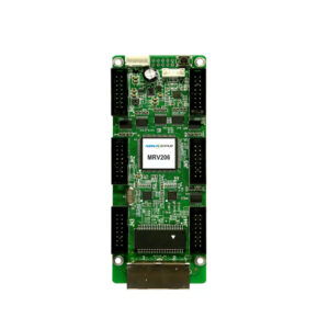 Novastar MRV206 LED receiving card with 6 HUB75 interfaces and 256×256 resolution