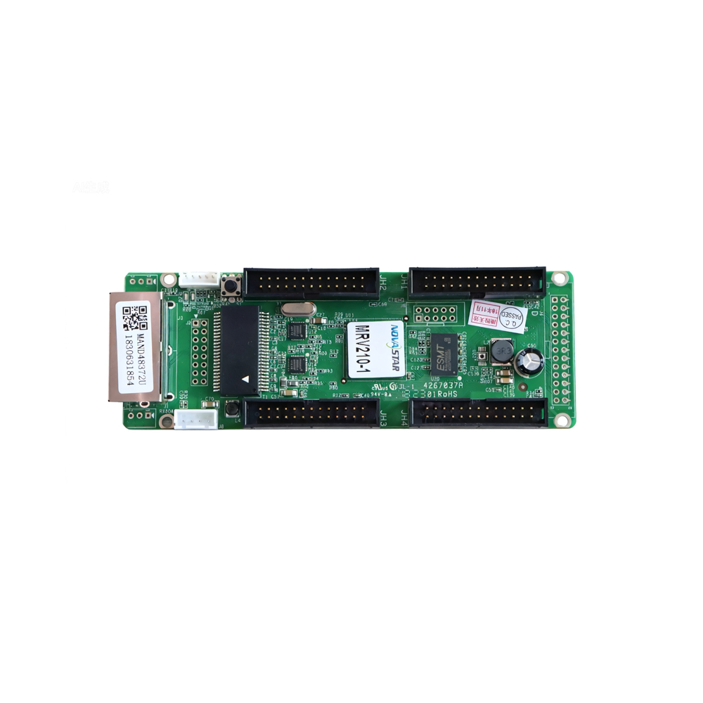 Novastar MRV210-1 M3 series LED receiving card with 4 HUB connectors and 256x256 pixel load