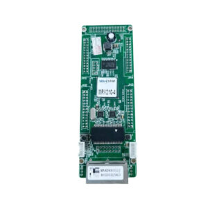 High-performance MRV220-4 LED receiving card with 256×226 pixel load, switchable RGB data groups and anti-interference interfaces for diverse LED display applications