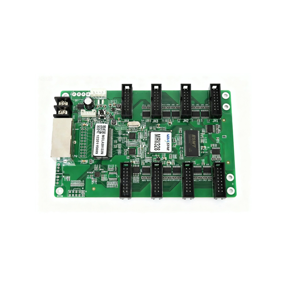 Novastar MRV328 LED receiving card with 8 HUB75E ports for LED video wall