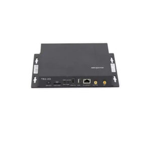 Novastar TB2 LED multimedia player controller front view with HDMI Ethernet and USB ports