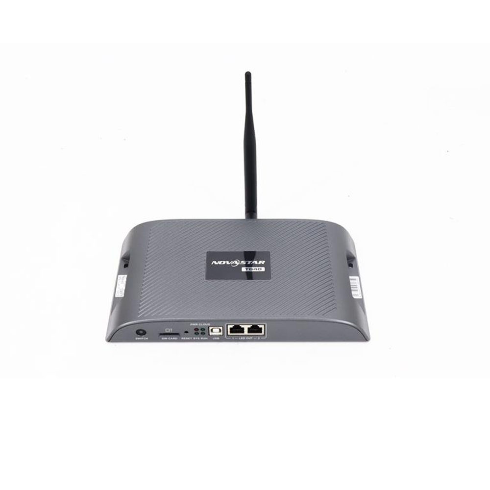 NovaStar TB40 compact LED synchronous controller with HDMI Ethernet USB ports for small medium LED displays
