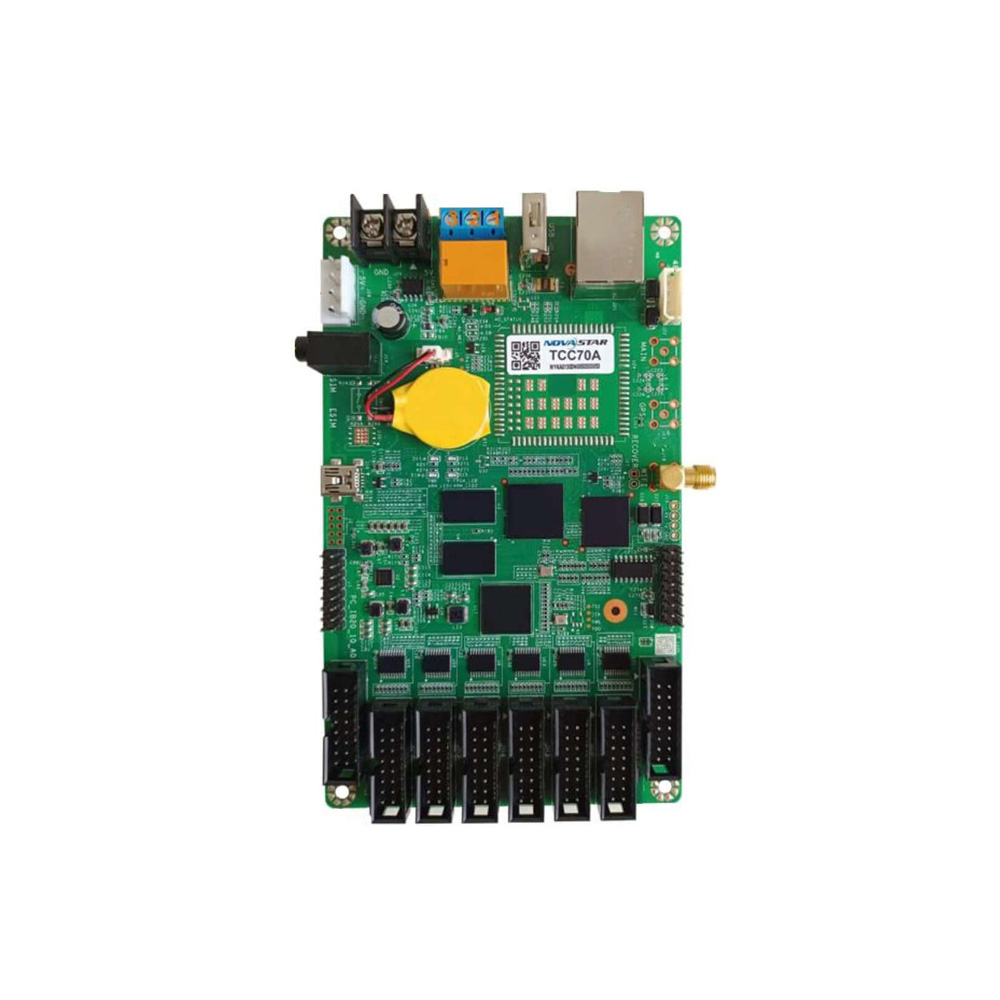 NovaStar TCC70A LED multimedia player controller with HUB75E USB RS485 Wi-Fi for vehicle and street light LED screens