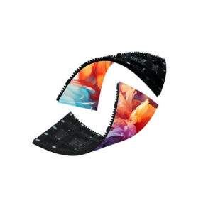 P1.25 ultra thin curved flexible indoor LED display module