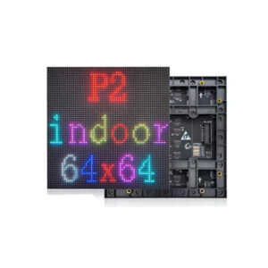 P2 128x128mm ultra fine pitch indoor LED module 64x64 pixels seamless splicing HD video wall panel