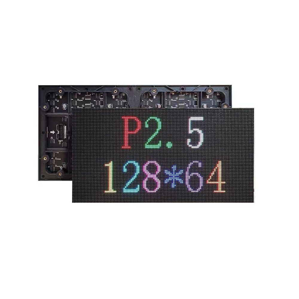 P2.5 320x160mm high definition indoor LED module seamless splicing commercial display panel