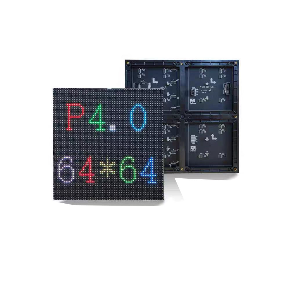 P4 256x256mm high definition indoor LED module 64x64 pixels seamless splicing video wall panel