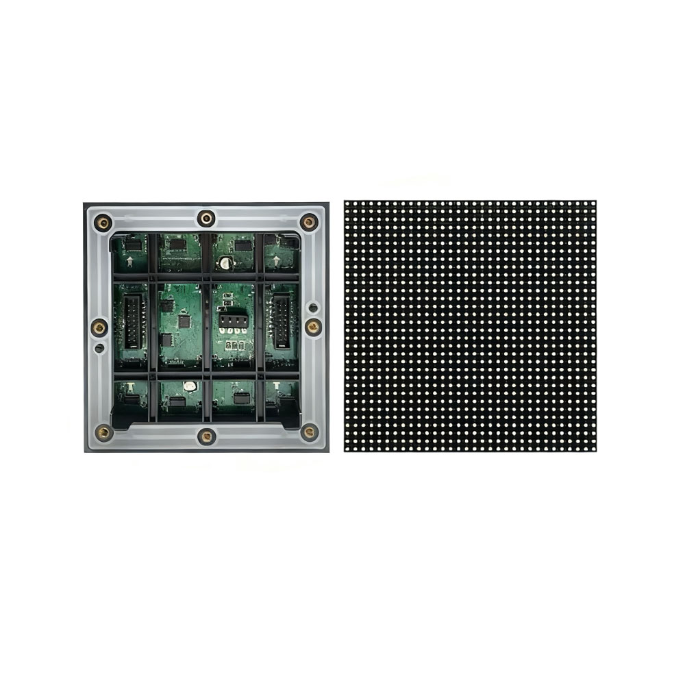 P4 128x128mm IP65 waterproof outdoor LED module compact high definition commercial advertising display panel