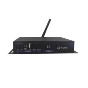 Linsn L1 asynchronous LED media player front panel with USB and control buttons