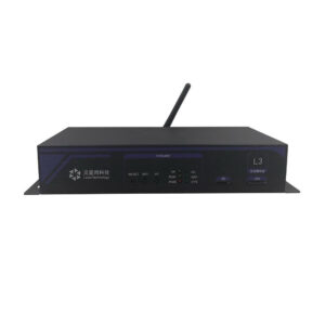 Linsn L3 asynchronous LED media player full view with WIFI antenna