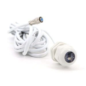 Colorlight SSR-L16 ambient brightness sensor with 5m white cable and RJ11 connector for LED display auto brightness control